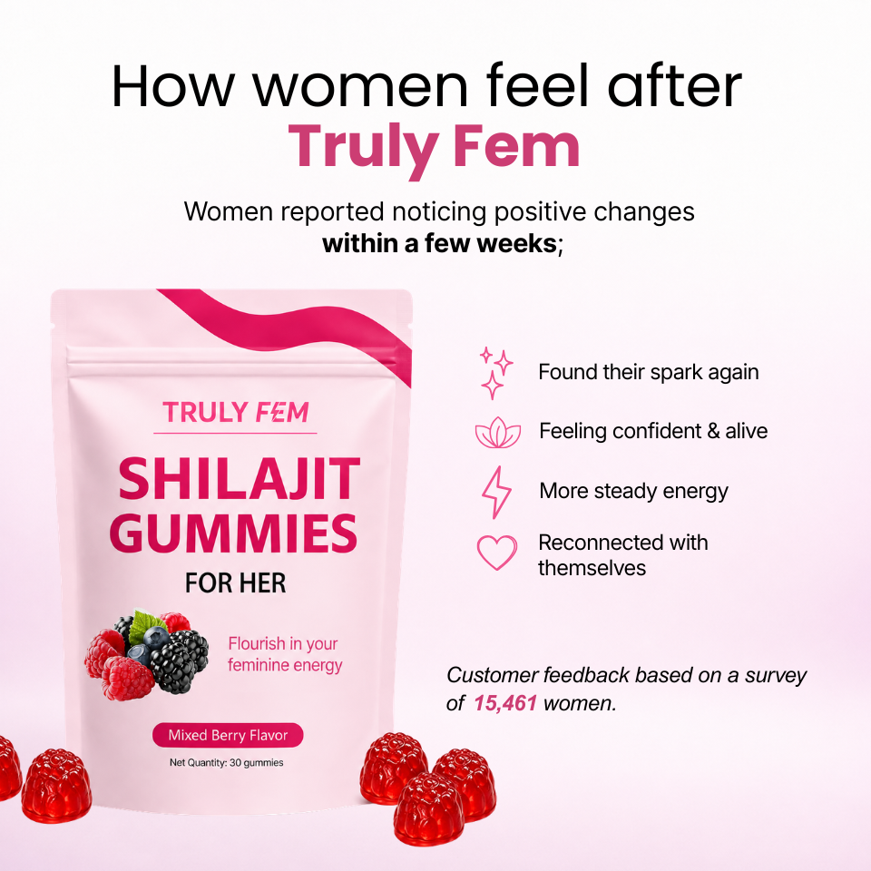 Truly Fem Shilajit Gummies
